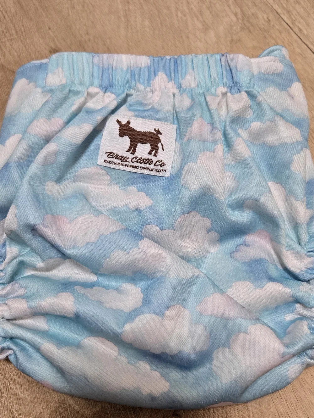 Bray Cloth Co One Size Pocket Cloth Diaper Cloud Print